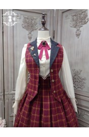 Miss Point Rose Doll 3.0 Check Vest(Reservation/Full Payment Without Shipping)